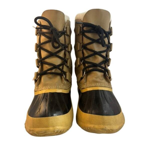 Sorel Caribou Waterproof Winter Snow Boots w/ Removable Liners, Women’s 7 - Picture 1 of 10